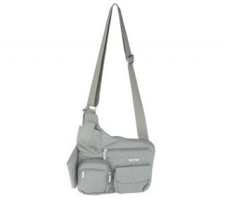 Travelon Sporty Messenger Style Shoulder Bag with Wristlet —