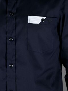 Emporio Armani Contrast Pocket Shirt