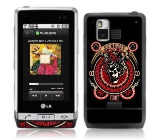 Zing Revolution MS GENG10018 LG Dare  VX9700  Genghis Tron  Skullerflies Skin Cell Phones & Accessories