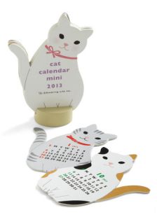 Year of the Critter 2013 Calendar in Cat  Mod Retro Vintage Desk Accessories