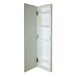 American Pride Manhattan 36 in H x 12 in W White Plastic Recessed Medicine Cabinet