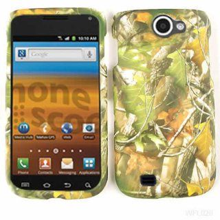 Camouflage Fall Leaves Camo Snap on Cover Faceplate for Samsung Exhibit II t679 Cell Phones & Accessories