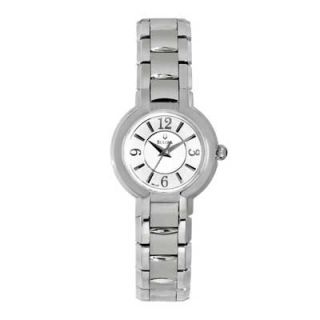 Ladies Bulova Dress Collection Watch with Silver Dial (Model 96L147