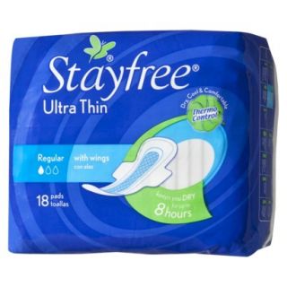 Stayfree Ultra Thin Regular Pads With Wings   18