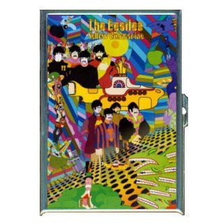 THE BEATLES YELLOW SUBMARINE PSYCHEDELIC ID CIGARETTE CASE at  Mens Clothing store