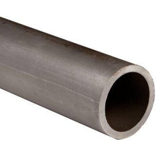 Carbon Steel 1026 Seamless Hollow Round Bar, 2" OD, 1.625" ID, 0.188" Wall, 36 inches Length Industrial Metal Tubing