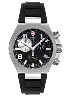Swiss Army 241157  Watches,Mens Convoy Chronograph Black Rubber, Chronograph Swiss Army Quartz Watches