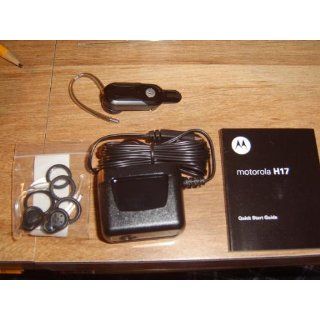 Motorola H17 Bluetooth Headset   Black   Non Retail Packaging Cell Phones & Accessories