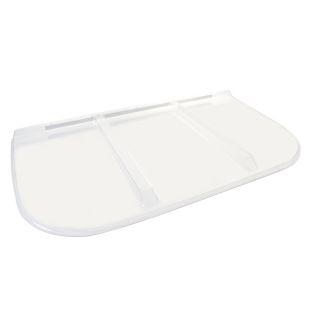 Shape Products 64 1/4 in x 38 1/4 in x 2 in Plastic U Shaped Fire Egress Window Well Covers