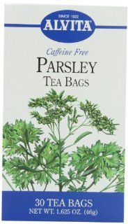 Alvita Tea Bags, Parsley, Caffeine Free, 30 tea bags [1.625 oz (46 g)] (Pack of 3) Health & Personal Care