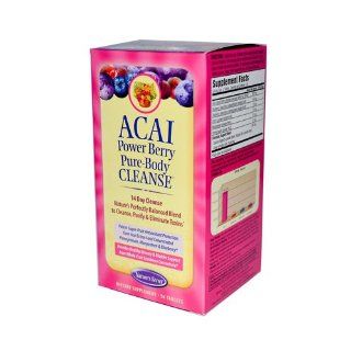 Nature's Secret ACAI Power Berry Pure Body Cleanse   56 Tablets Health & Personal Care