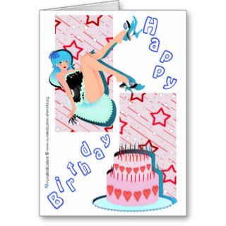 Happy Birthday Anime Girl Cards