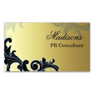 PR Consultant Business Card