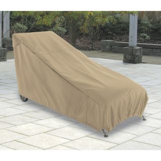 Classic Accessories Patio Chaise Cover — Tan, Model# 58952  Patio Furniture Covers