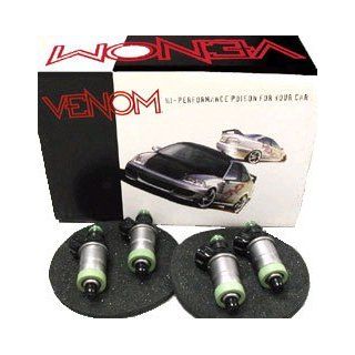 Venom HP640 4 Super Flow Fuel Injectors Automotive