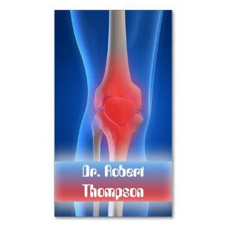 Rheumatologist / Orthopaedist / Trauma Card Business Card Templates