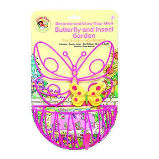 'grow your own' butterfly & insects garden set by little baby company