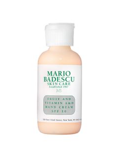 Fruit and Vitamin A&D Hand Cream SPF 10 For All Skin Types by Mario Badescu