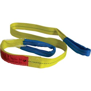 Portable Winch Polyester Sling — 10ft.L, Model# PCA-1258  Winch Kits, Straps   Hooks