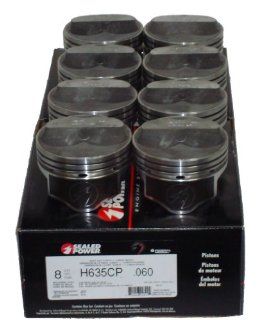 Speed Pro Dome Piston H635CP60 .060 Over For 400ci Small Block Chevy Automotive