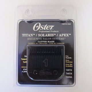 Oster TITAN/SOLARIS/APEX Clipper Blade 1 (#76918 646)  Hair Clips  Beauty
