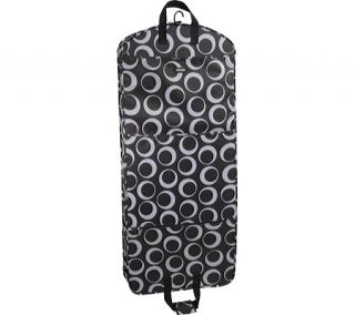 Wally Bags 52 Dress Length Garment Bag 405   Graphite Circles