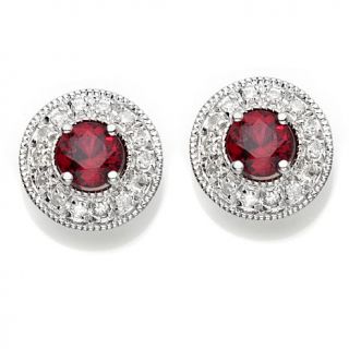 Rarities Fine Jewelry with Carol Brodie 1.25ct Red Spinel and White Diamond St