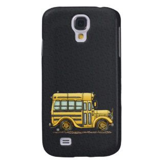 Cute School Bus Samsung Galaxy S4 Covers