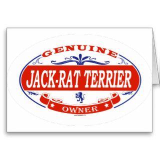 Jack Rat Terrier  Greeting Cards