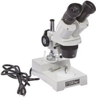 Fowler 53 640 320 Stereo Microscope, 10X Magnification, 1X and 3X Objectives