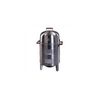 Stainless Steel Charcoal Water Smoker with Grill