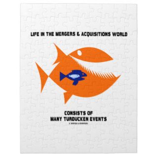 Life Mergers & Acquisitions World Turducken Fish Puzzle