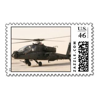 AH 64 Apache Stamp