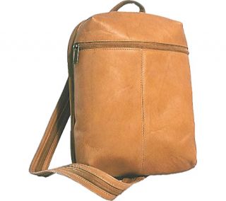 David King Leather 360 Mid Size Organizer Backpack Sling