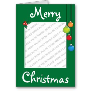 Christmas Template Greeting Card