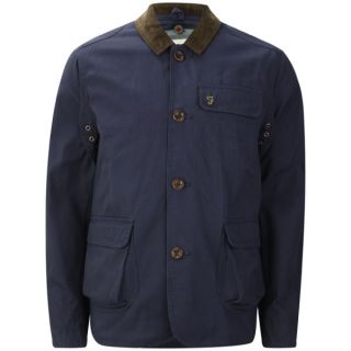 Farah 1920s Mens Hunting Jacket   Deep Indigo      Clothing