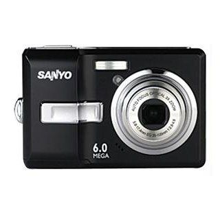 Sanyo Xacti VPC S650   Digital camera   compact   6.0 Mpix   optical zoom 3 x   supported memory MMC, SD, SDHC  Camera & Photo