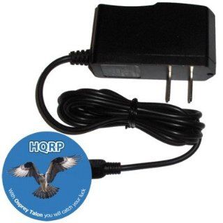 HQRP AC Wall Adapter Charger for Garmin zumo 220 500 660 665 GPS Replacement plus HQRP Coaster GPS & Navigation