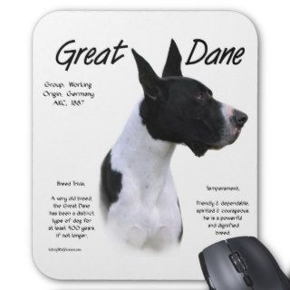 Mantle Great Dane Meet the Breed Mouse Mats