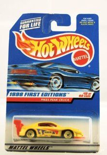 PIKES PEAK CELICA * YELLOW * 1998 FIRST EDITIONS SERIES #15 of 40 HOT WHEELS Basic Car 164 Scale Series * Collector #652 * Toys & Games
