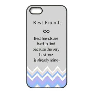 Design For You The Meaning For Best Friends IPhone 5 Rubber Cover Case Cell Phones & Accessories