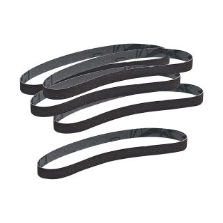  Replacement Sanding Belts — 3/8in. x 13in. Belt Size, 5-Pc. Set  Sanding Belts, Blocks   Sheets