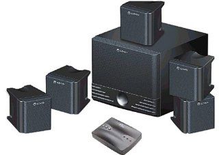 Kinyo R 655U 5.1 Computer Speakers (6 Speaker, Black) Electronics