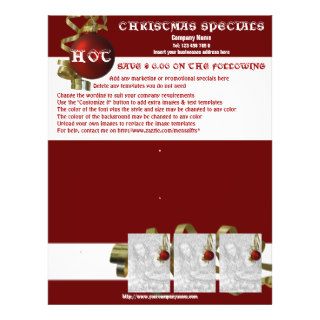 Christmas business promotional marketing leaflets flyer