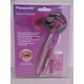 Panasonic ES2113PC Pivoting Facial Trimmer Health & Personal Care