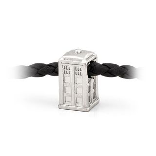 Doctor Who Silver TARDIS Charm Bracelet
