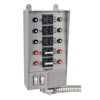 Reliance 50 Amp 10 Circuit Transfer Switch