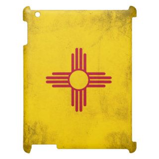 New Mexico Grunge  Zia Sun Symbol iPad Covers