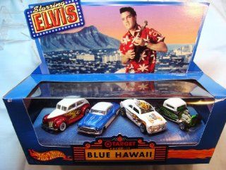 Hot Wheels   Elvis Presley/Blue Hawaii   Target/DriveIn Theatre   4Car Set Toys & Games