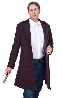 Doctor Who 11th Doctors Purple Coat
